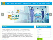 Tablet Screenshot of lph.com.pk