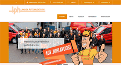 Desktop Screenshot of lph.fi