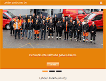 Tablet Screenshot of lph.fi